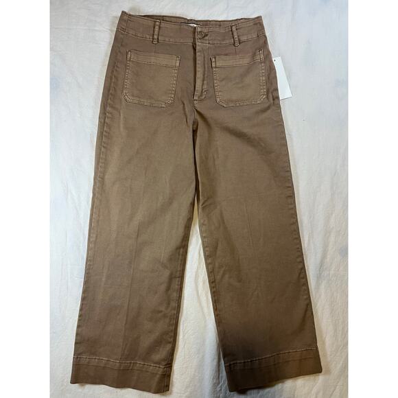 NWT Bagatelle Wide Leg Crop Pants 8 - Picture 2 of 6